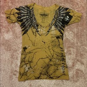 Women’s Affliction Vicky Baby V Neck